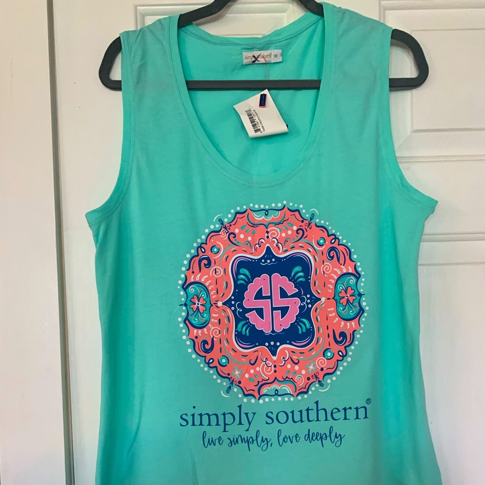 NWT simply southern tank top. Size M